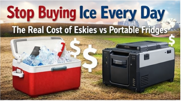 Stop Buying Ice Every Day: The Real Cost of Eskies vs Portable Fridges